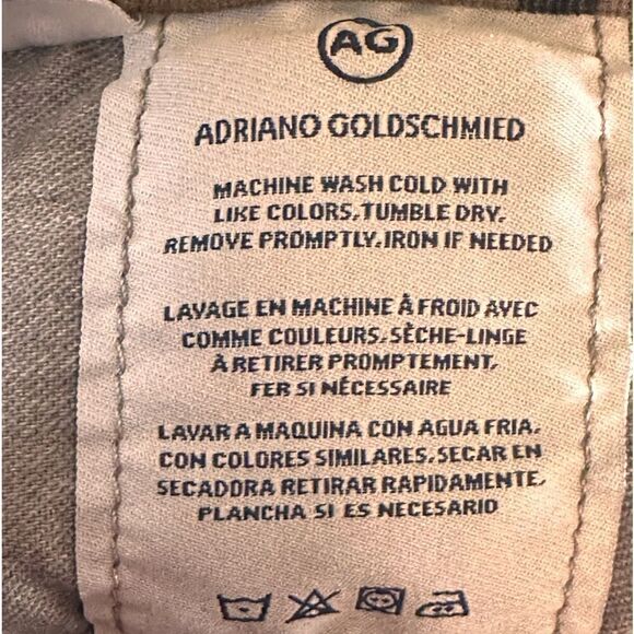 AG Adriano Goldschmied The Farrah Skinny Ankle High Rise Animal Print Size 29 📦 - Picture 9 of 11